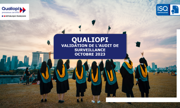 ACTUS – les organismes ayant validé leur audit de surveillance Qualiopi en octobre 2023
