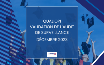 ACTUS – les organismes ayant validé leur audit de surveillance Qualiopi en décembre 2023