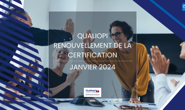 ACTUS – les organismes ayant renouvelé leur certification Qualiopi en janvier 2024